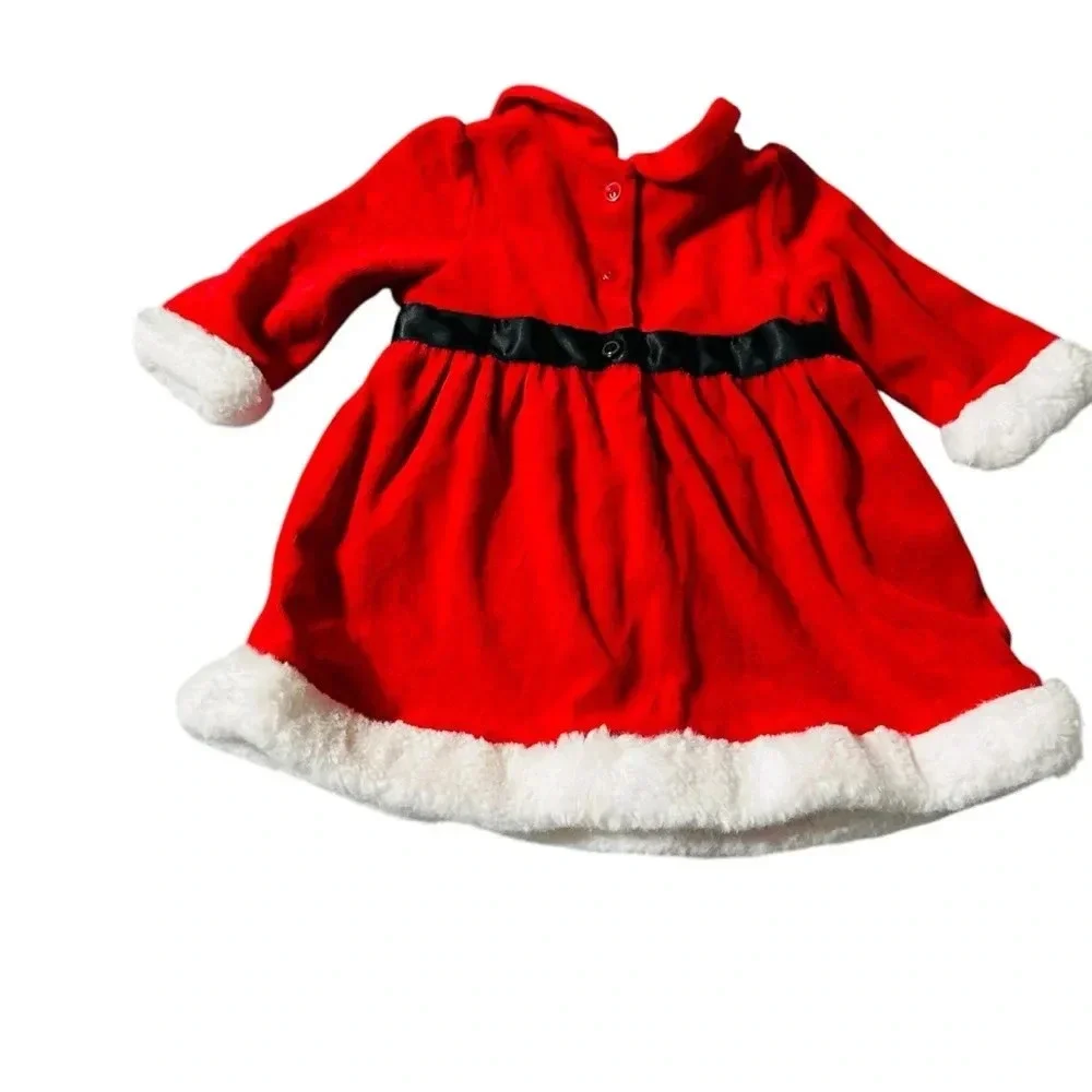 Gymboree girls size 3-6 Christmas Santa Dress